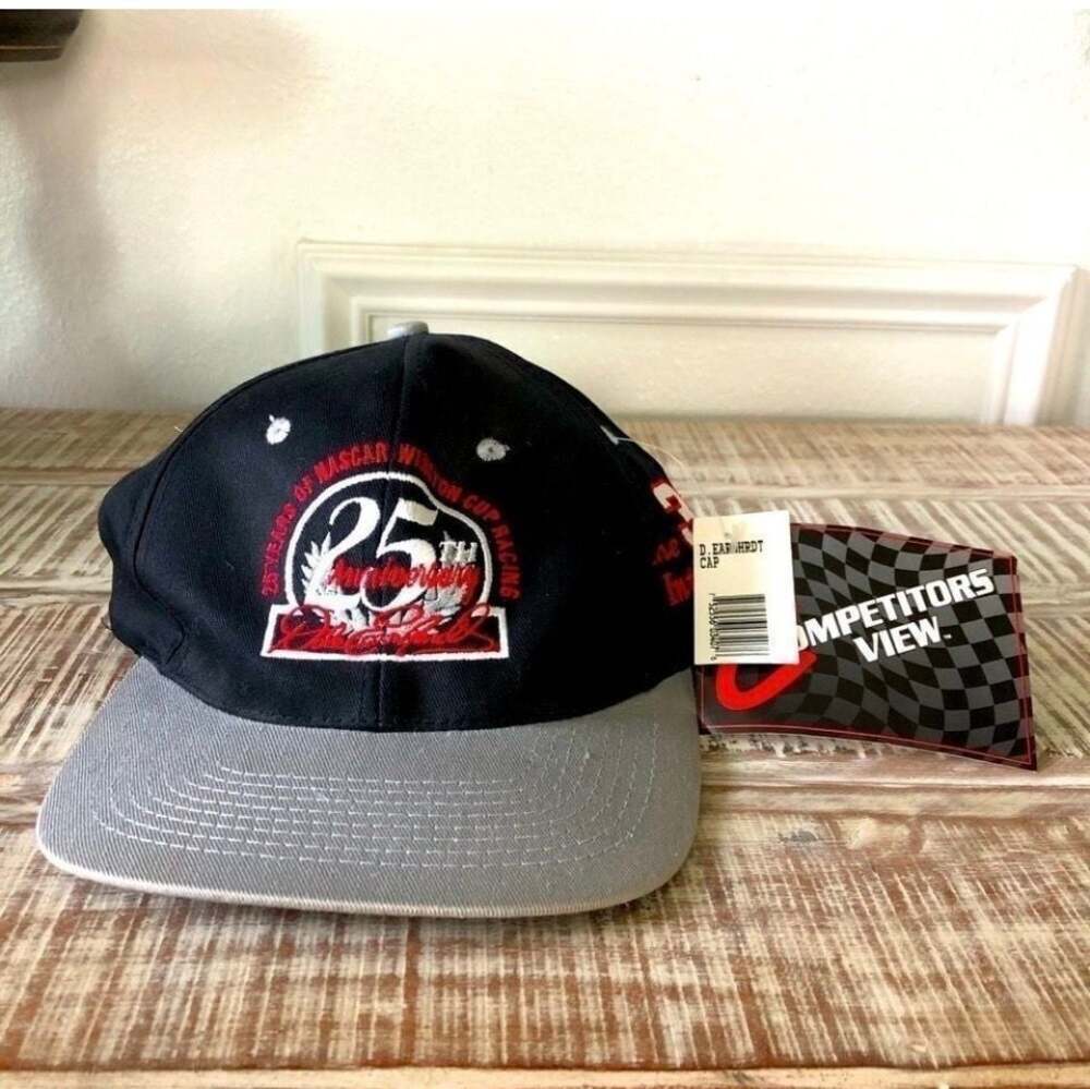 Dale Earnhardt 25 Years of NASCAR Winston Cup Racing Hat Competitors View Snapba